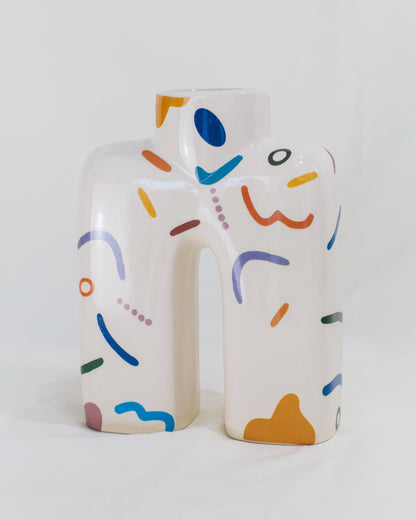 Vaso Arty em Cerâmica