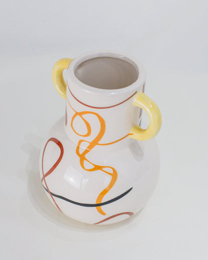 Vaso Loop em Cerâmica
