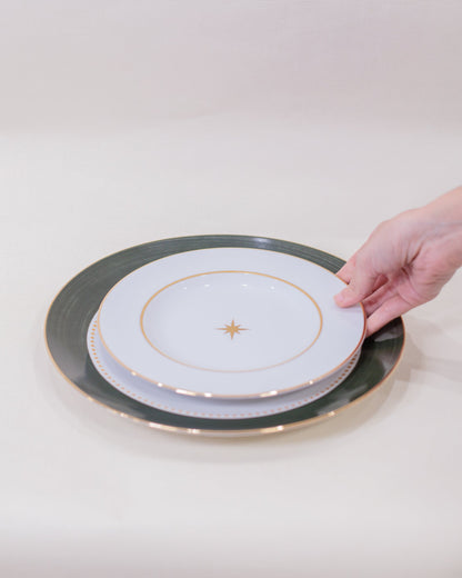 Prato Sobremesa Majoris em Porcelana