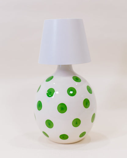Luminária Poldina + Garrafa Lido Pontos Verde