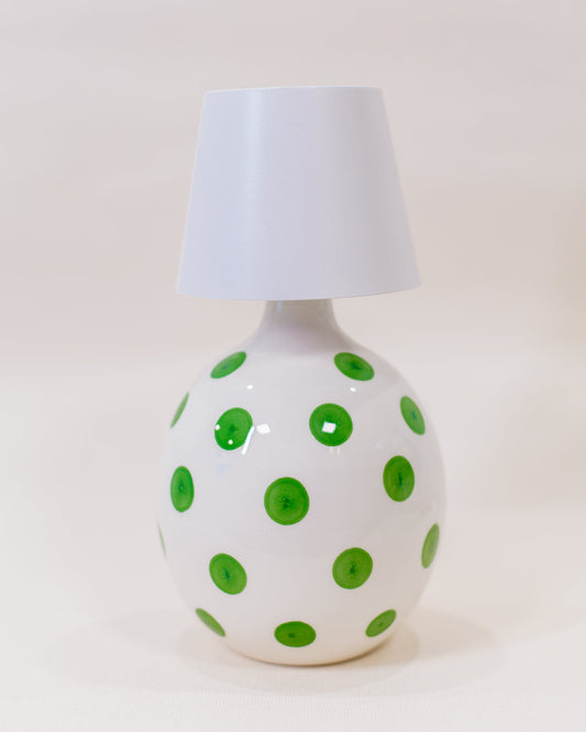 Luminária Poldina + Garrafa Lido Pontos Verde