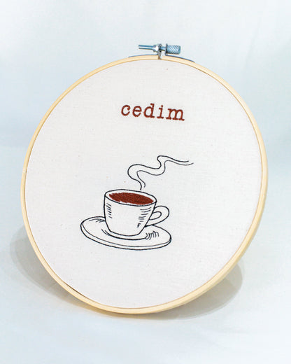 Bastidor bordado 'cedim'