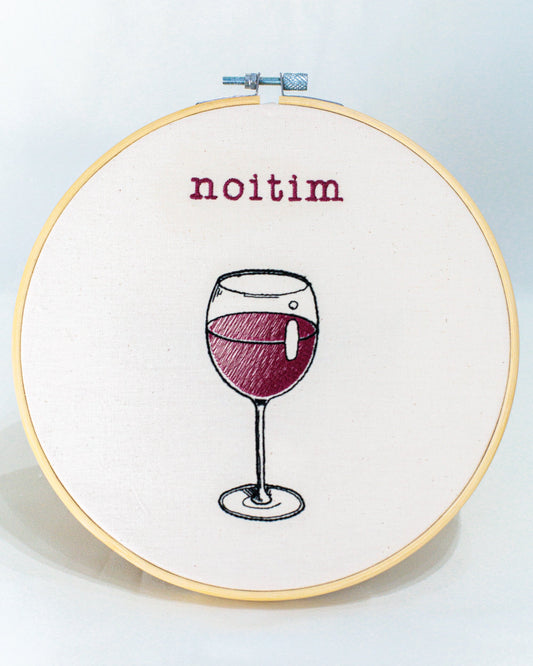 Bastidor bordado 'noitim'