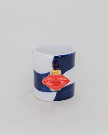 Caneca Smooch Gold em Cerâmica