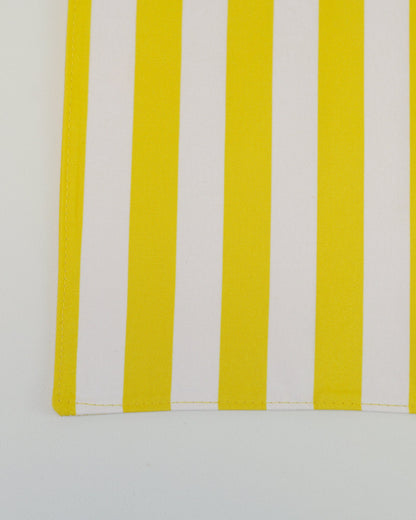 Lugar americano amarelo duas faces
