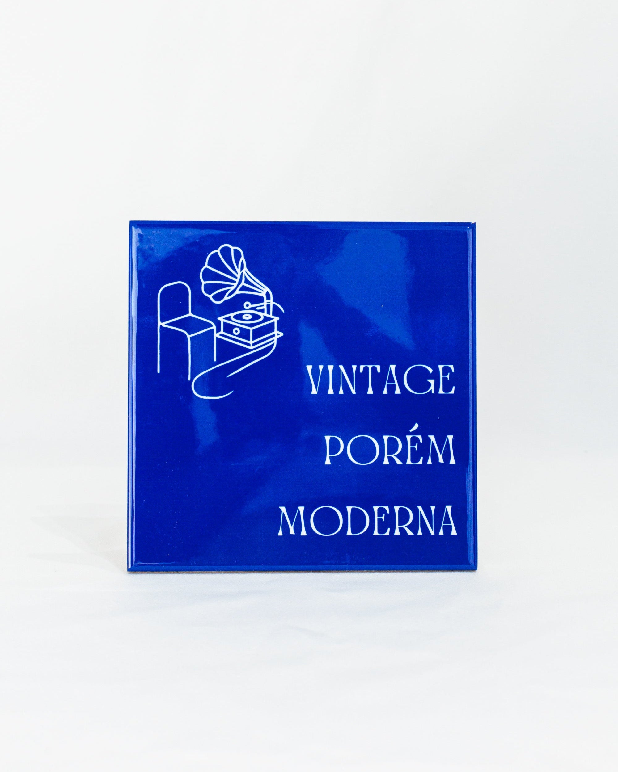 Azulejo decorativo 'vintage porém moderna'