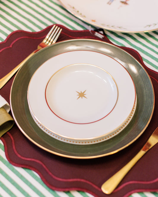 Prato Sobremesa Majoris em Porcelana