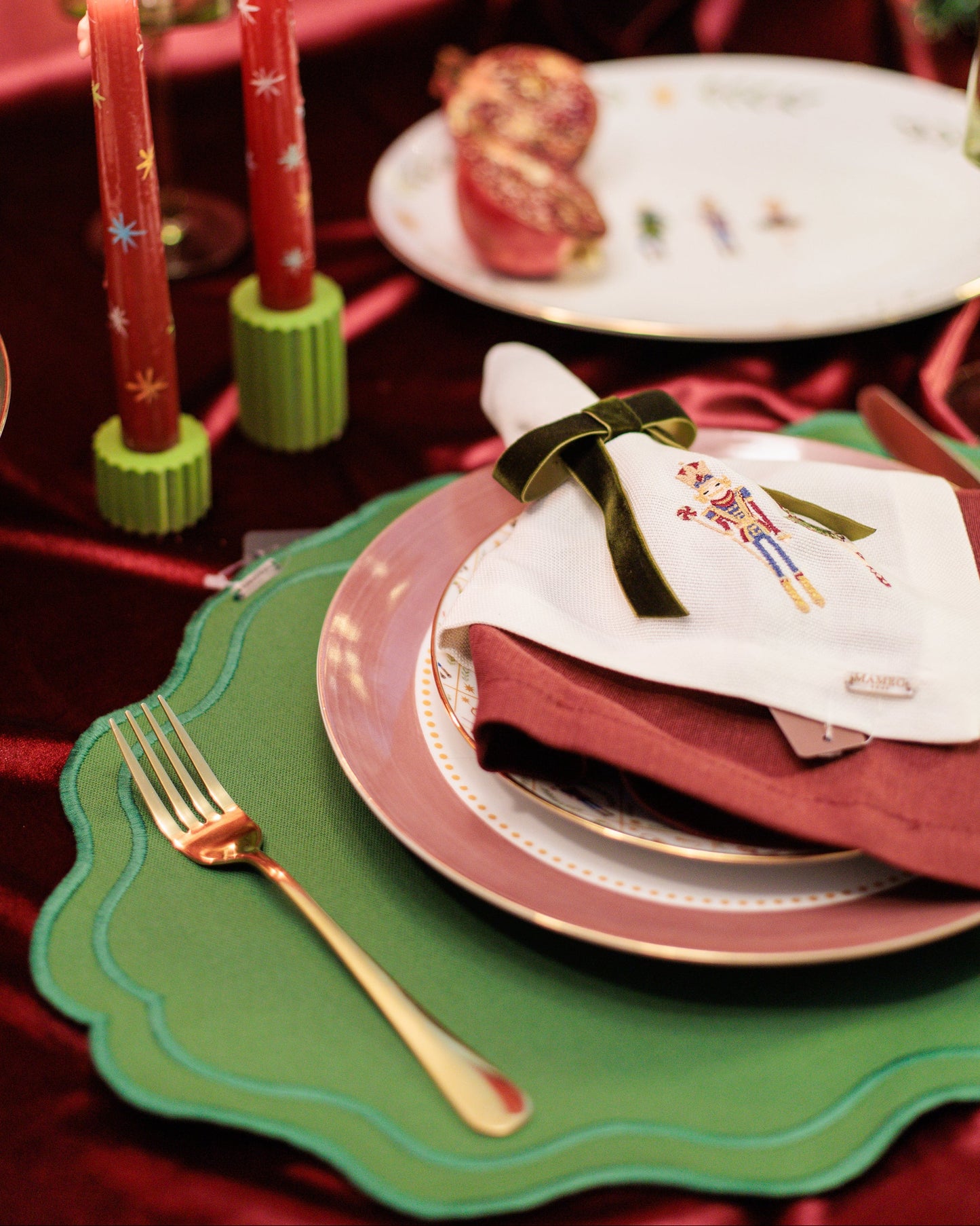 Jogo Americano Lonita Verde