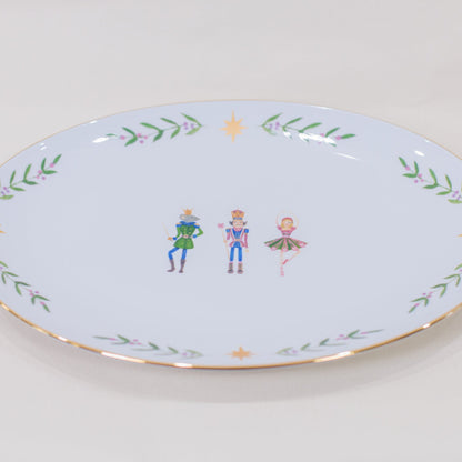 Travessa Xmas Ballet G em Porcelana