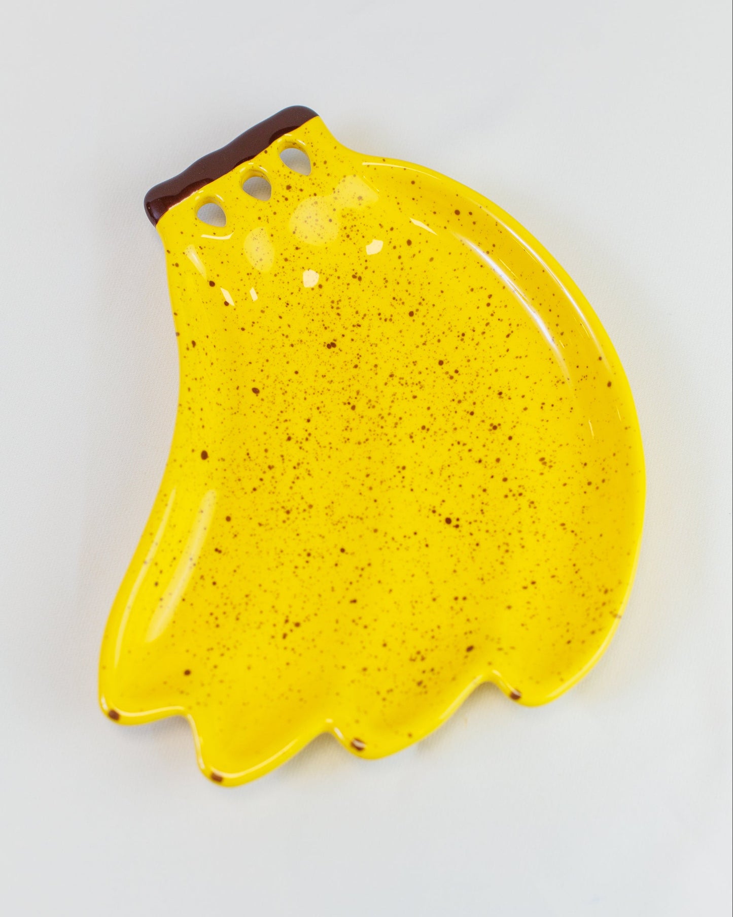 Bandeja banana em cerâmica