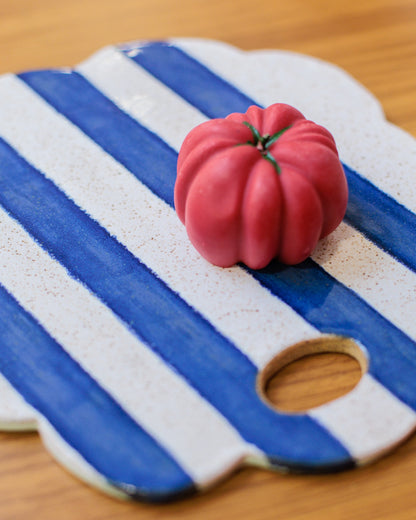 Vela tomate decorativa
