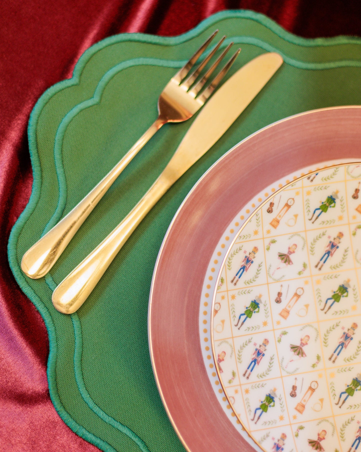 Jogo Americano Lonita Verde