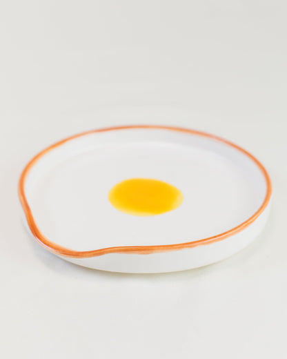 Descanso pra colher ovo em cerâmica