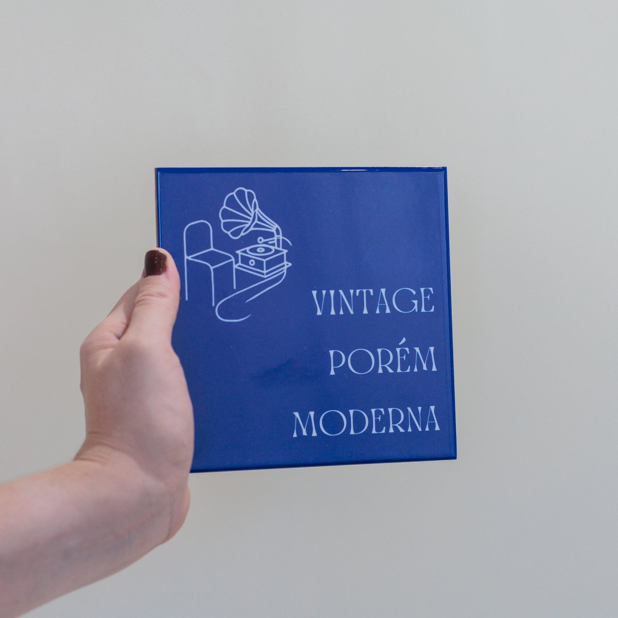 Azulejo decorativo 'vintage porém moderna'