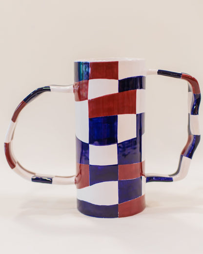 Vaso Maniglie em Cerâmica