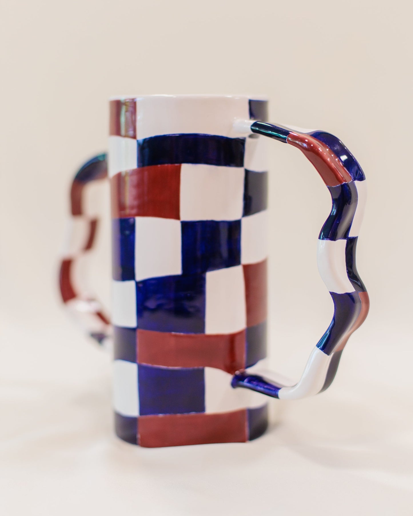 Vaso Maniglie em Cerâmica