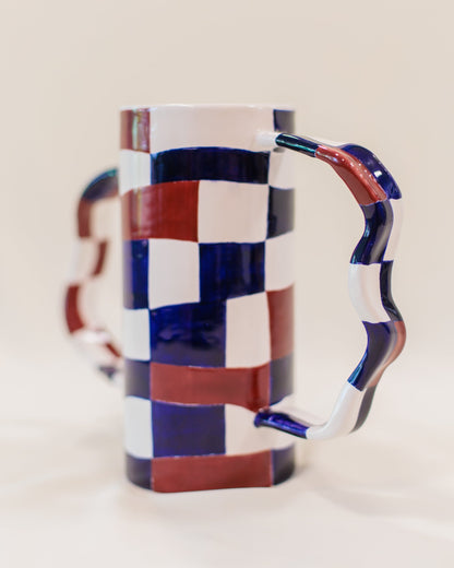 Vaso Maniglie em Cerâmica