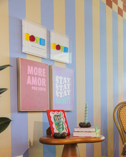 Quadro AMOR Em Todas As Formas em acrílico