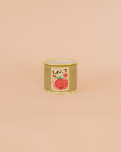 Vasinho tomato em cerâmica