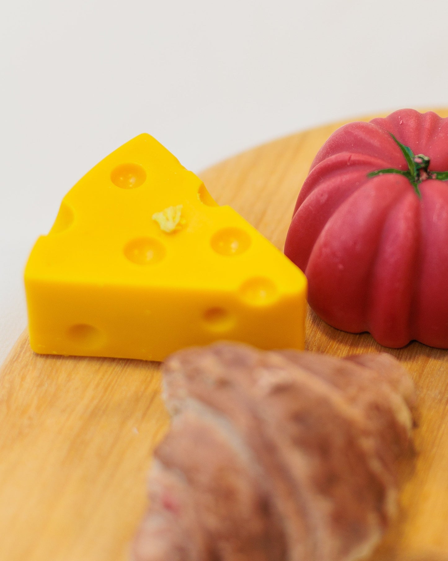 Vela queijo decorativa