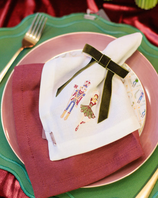 Guardanapo Liso Bordô