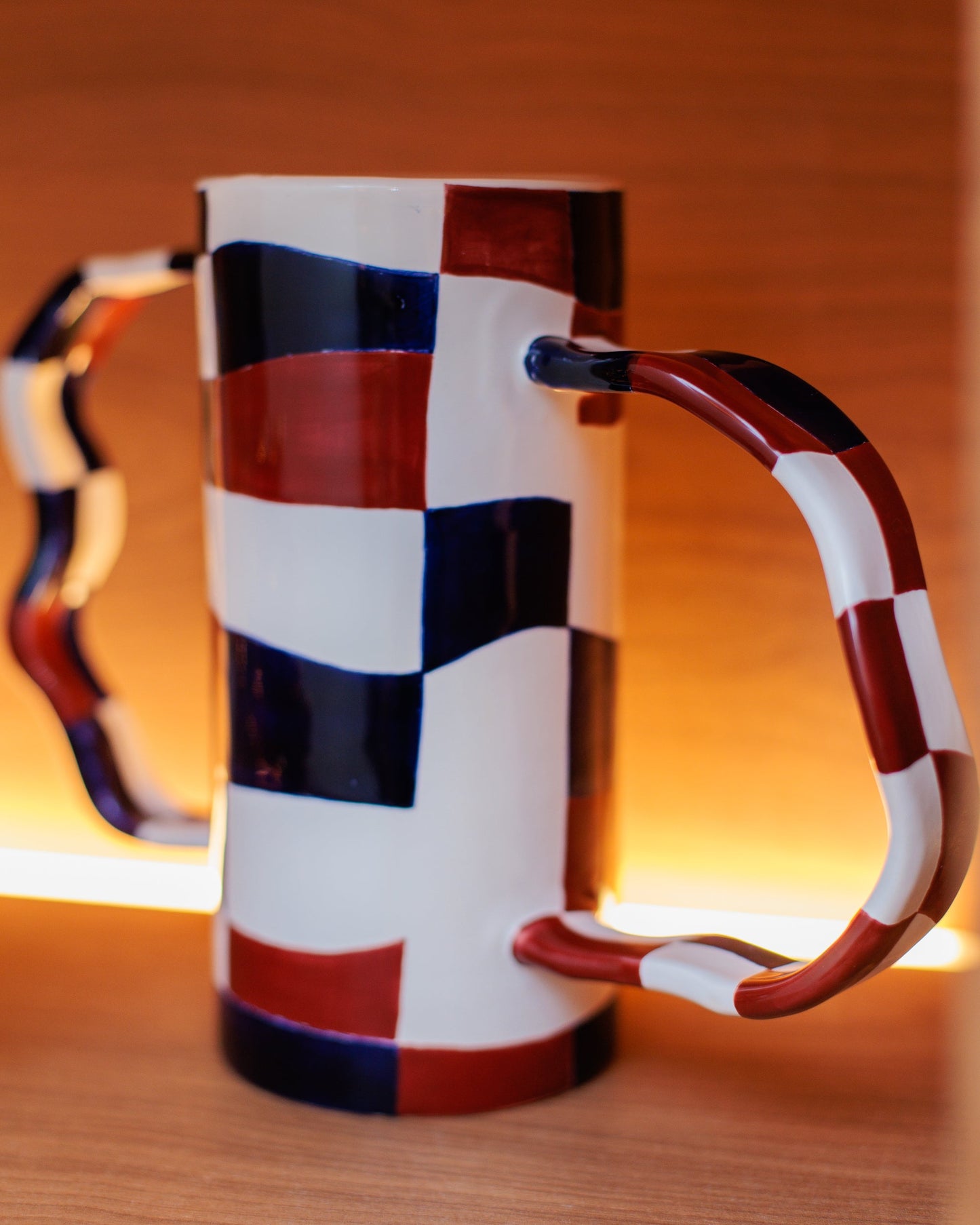 Vaso Maniglie em Cerâmica