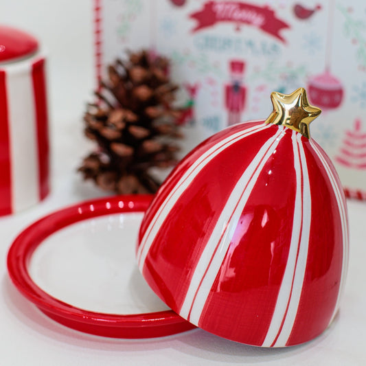 Queijeira de Natal decorativa