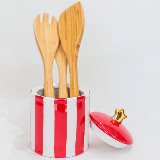 Pote Hermético Natal em Cerâmica