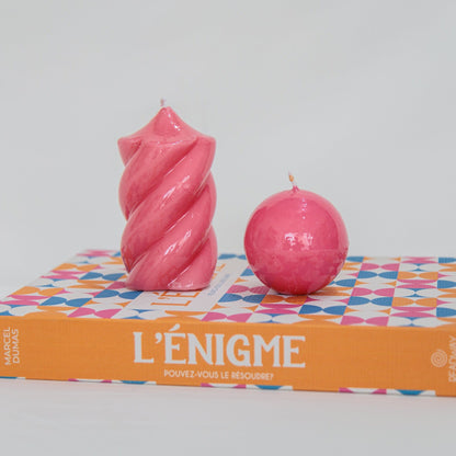 Caixa livro em MDF (colorido) - L'Enigme