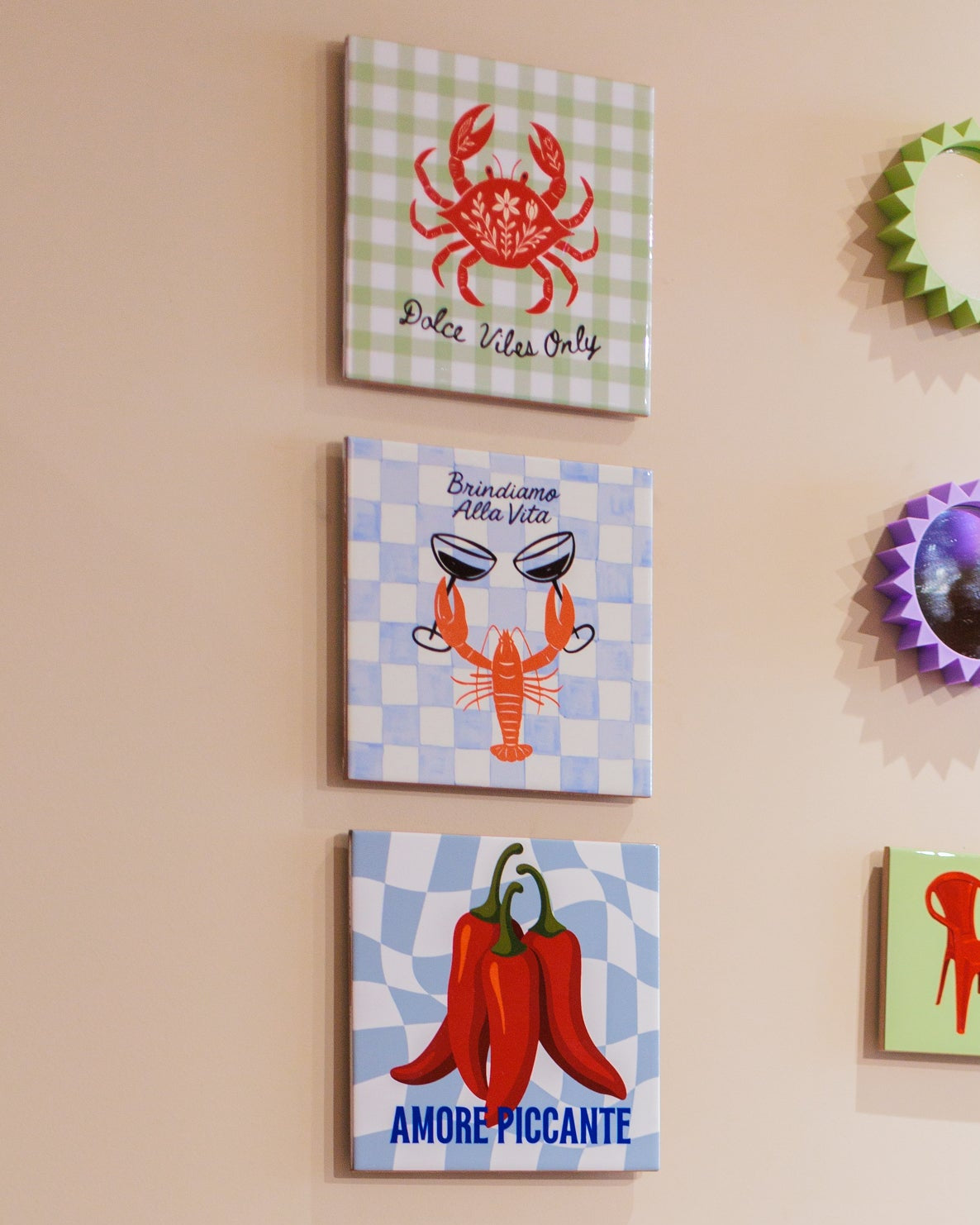 Azulejo Decorativo 'Amore Piccante'