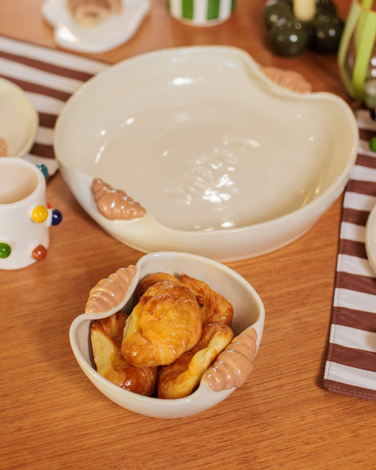 Bowl croissant em cerâmica