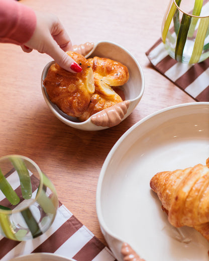 Bowl croissant em cerâmica