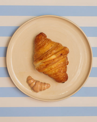 Prato croissant em cerâmica