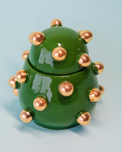 Caixa Olívia Verde