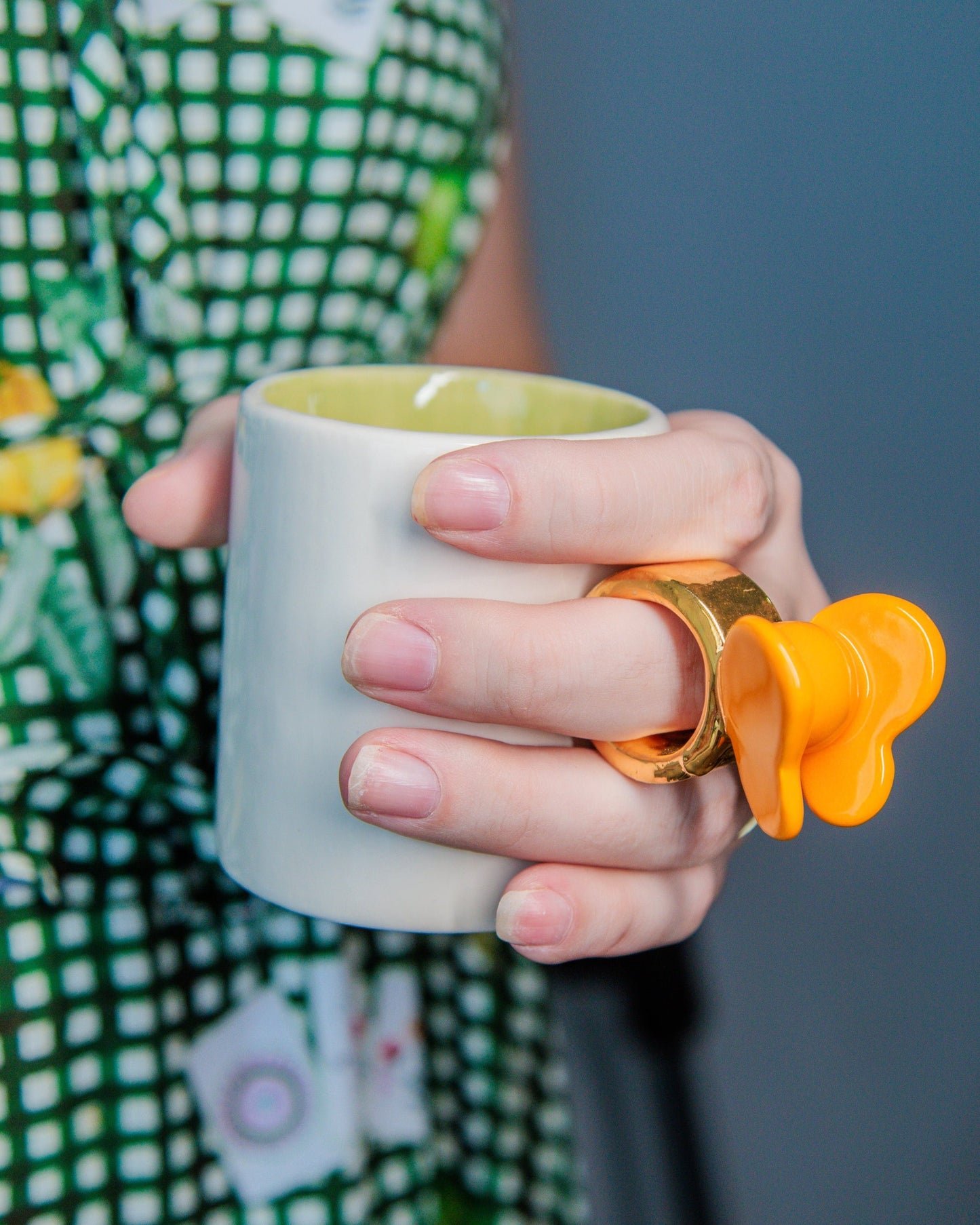 Caneca Butterfly Gold