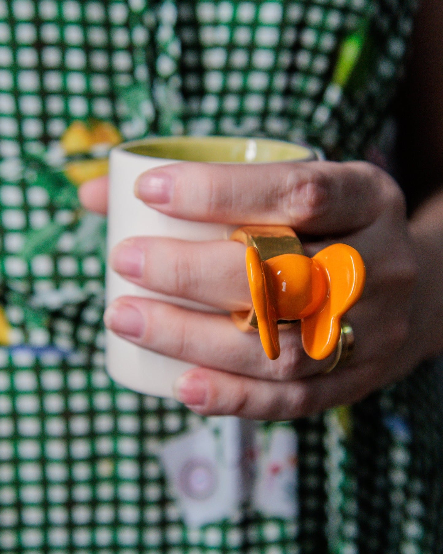 Caneca Butterfly Gold