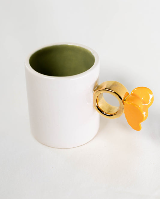 Caneca Butterfly Gold