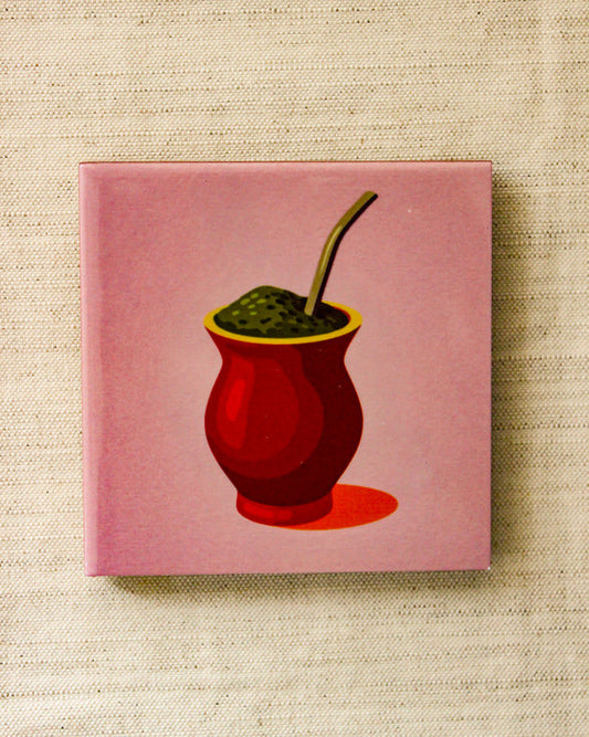 Mini Azulejo Decorativo Chimarrão