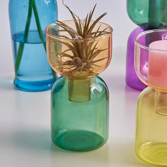Vaso Ampulheta - Liló Decor