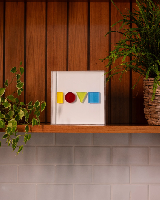 Quadro AMOR Em Todas As Formas em acrílico