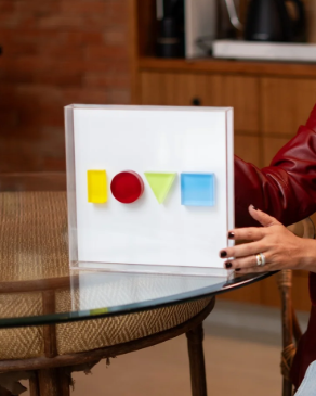 Quadro AMOR Em Todas As Formas em acrílico