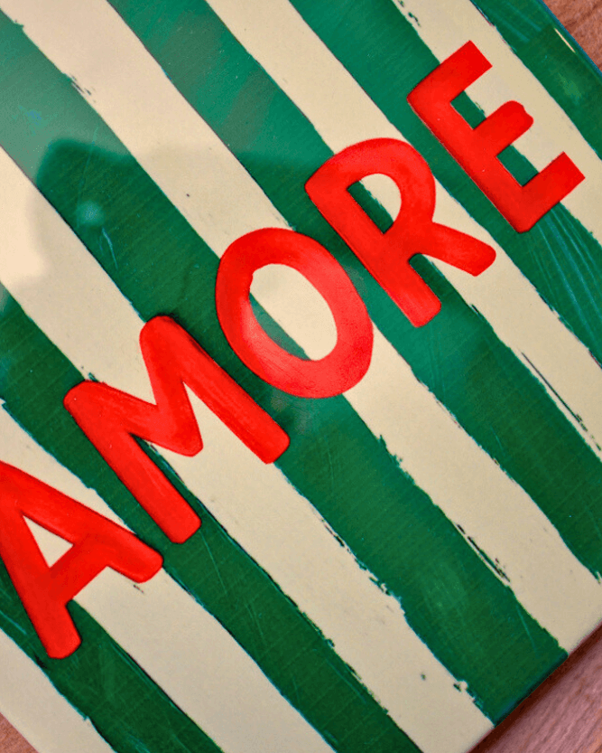 Azulejo decorativo 'amore'