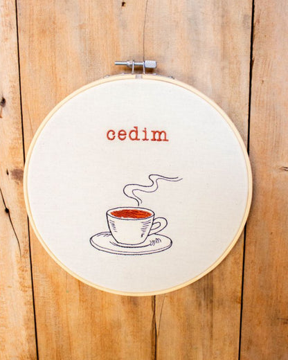 Bastidor bordado 'cedim'