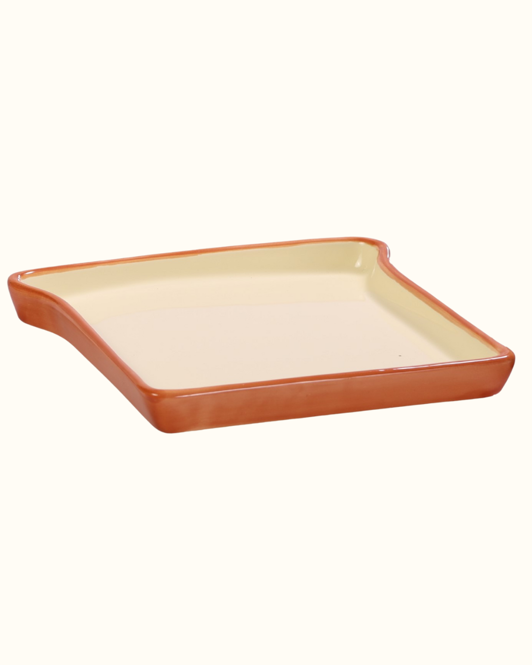 Prato pão em cerâmica