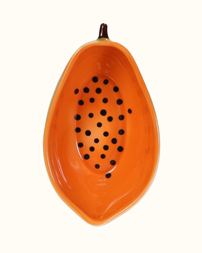 Bowl mamão em cerâmica