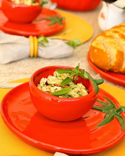 Mini bowl tomate em cerâmica