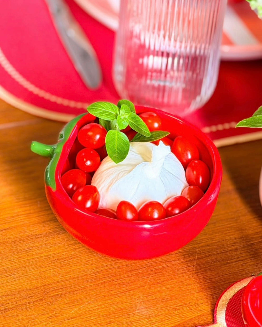 Mini bowl tomate em cerâmica