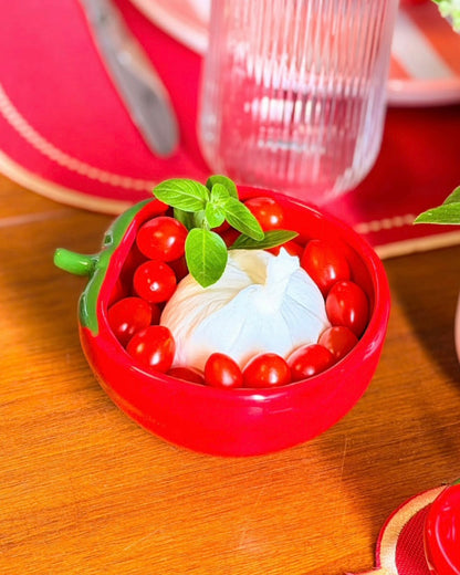 Mini bowl tomate em cerâmica
