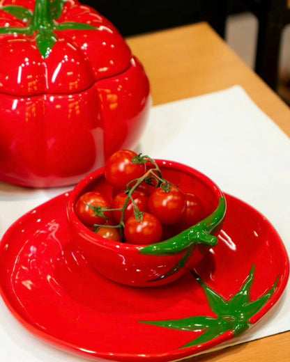 Mini bowl tomate em cerâmica